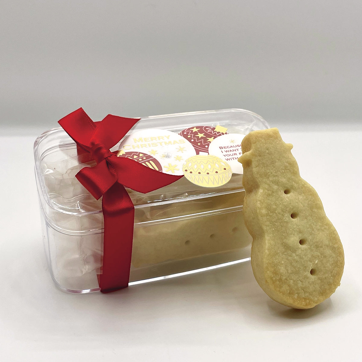 スノーマンショートブレッド(3枚入り)