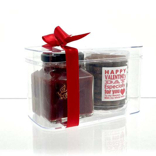 Valentine's day｜チョコジャムとサブレのセット