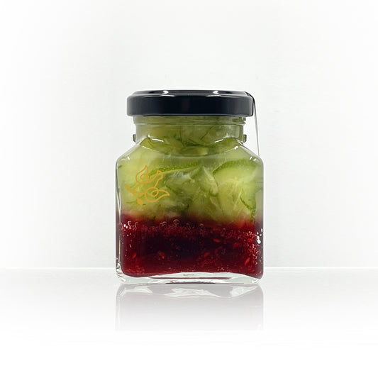 国産ライムとラズベリー